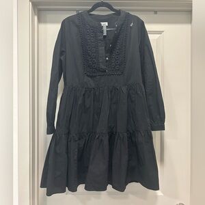 J Crew Black Dress